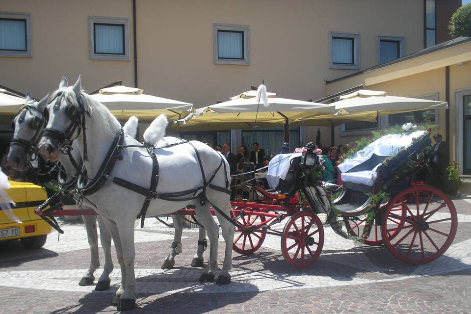 Carrozza d'epoca fine '800