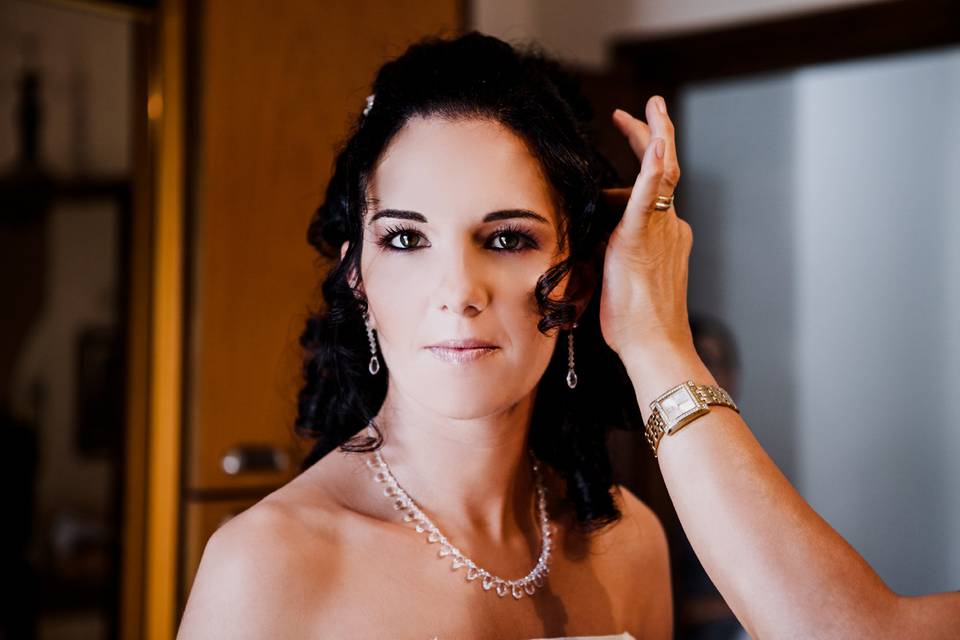Preparazione sposa