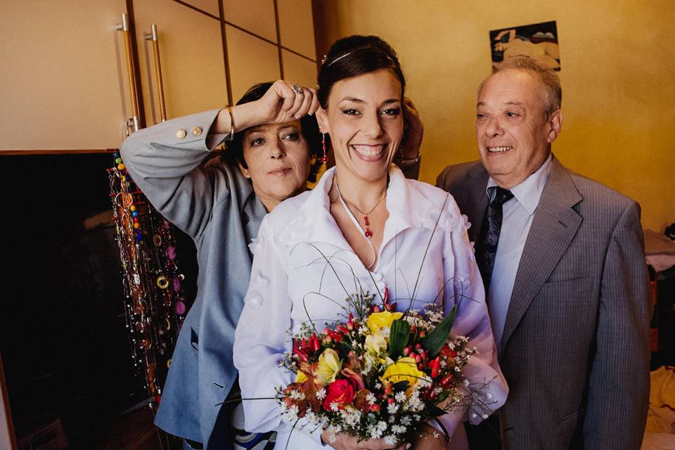 Preparazione sposa