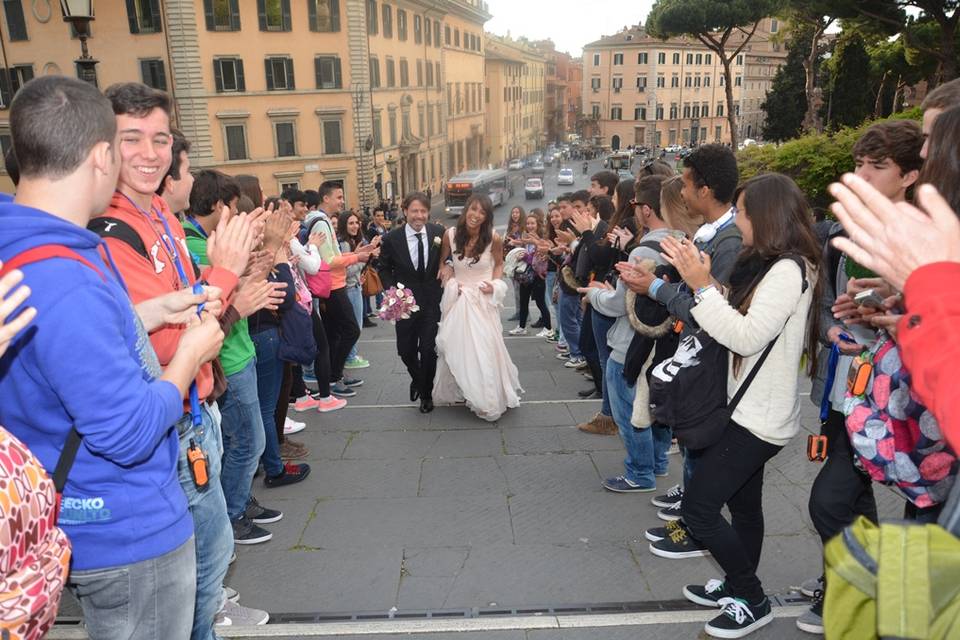 Fabio Zinanni, Wedding in Rome