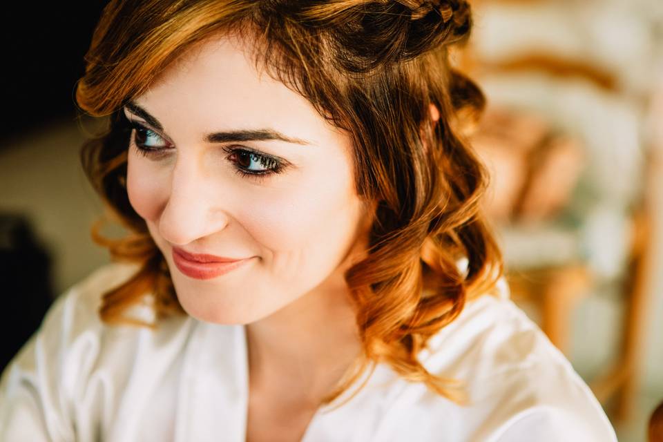 Preparazione sposa