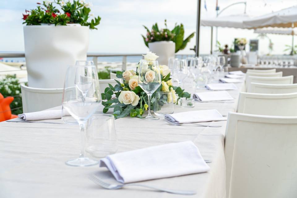 Matrimonio in terrazza