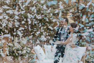 White & Blue Weddings