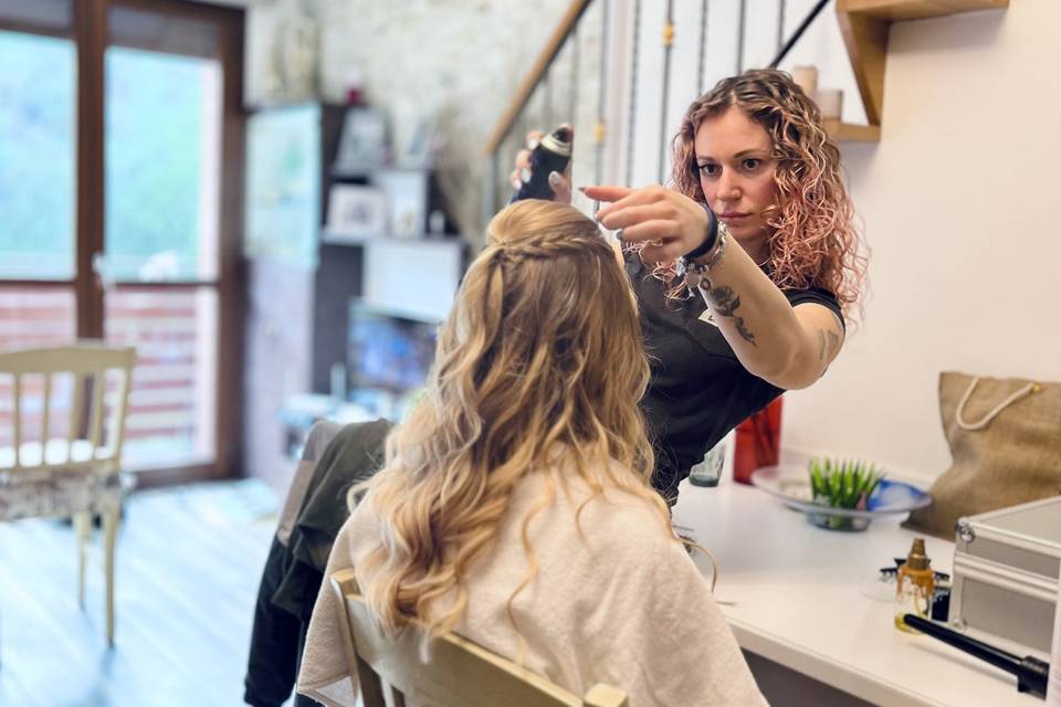 Preparazione sposa