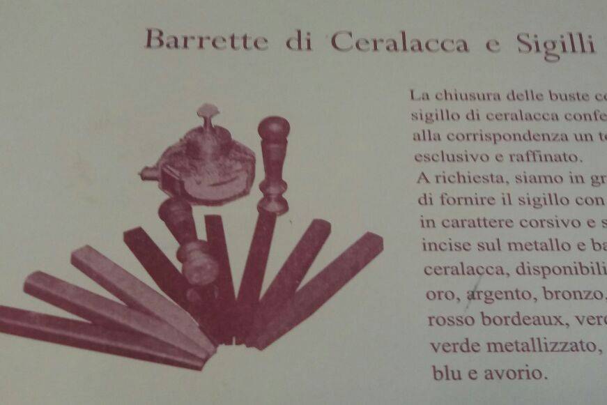 Barrette Ceralacca e Sigilli