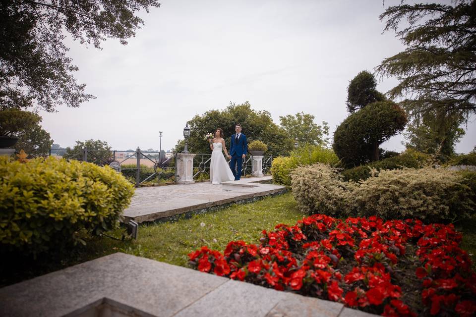 Passeggiata nel giardino