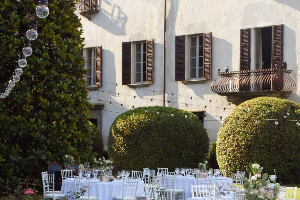 Cena in giardino