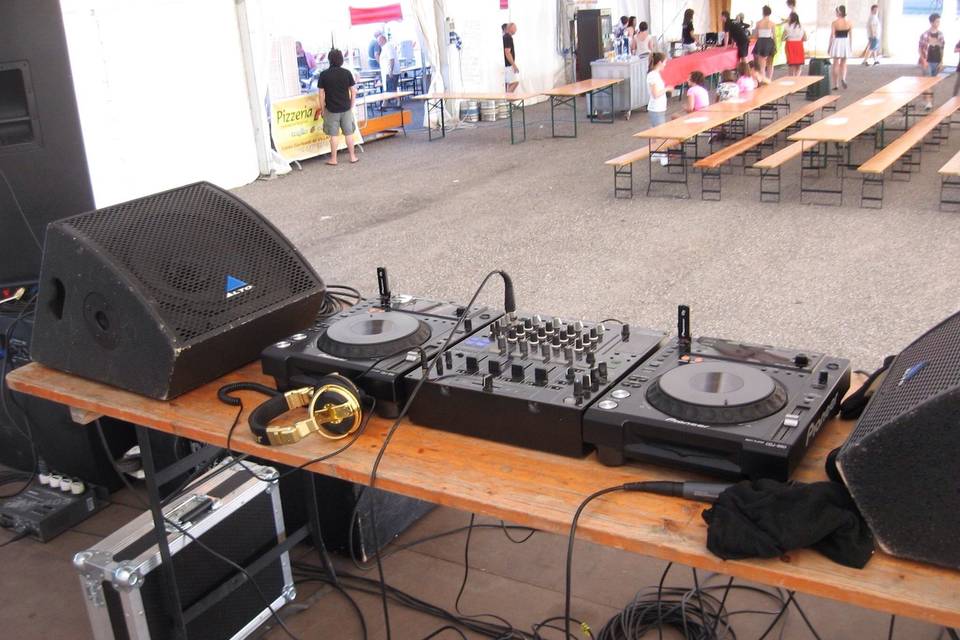 Impianto dj