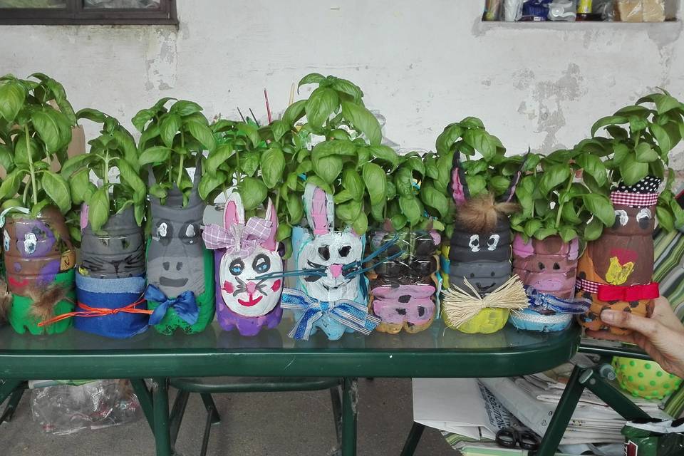 Riciclo Creativo Bottiglie