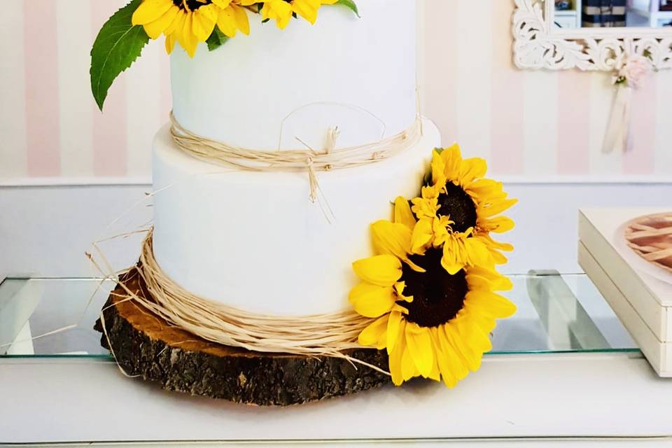 Rustic weddingcake