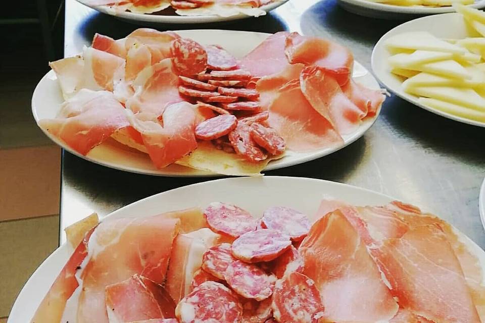 Tris di salumi