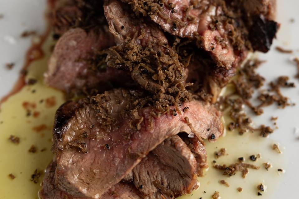 Tagliata al tartufo