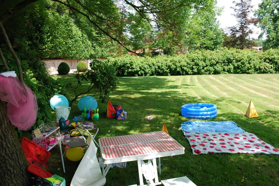 Area gioco bimbi