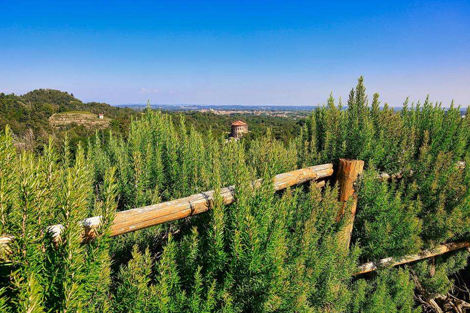 Vista del Santuario di Boca