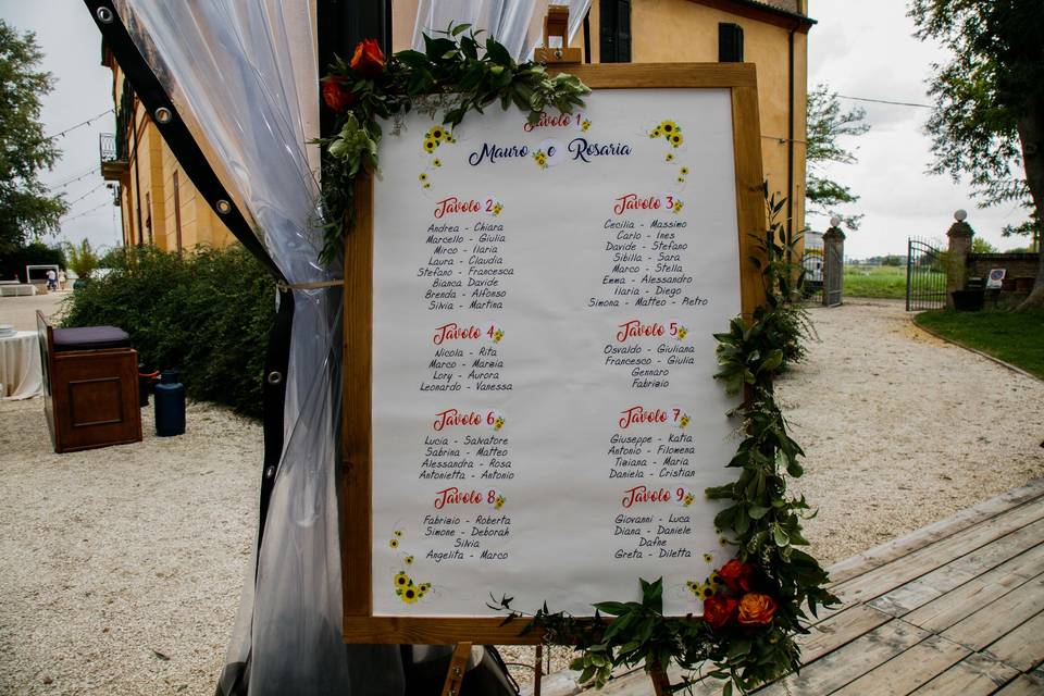 Tableau de mariage