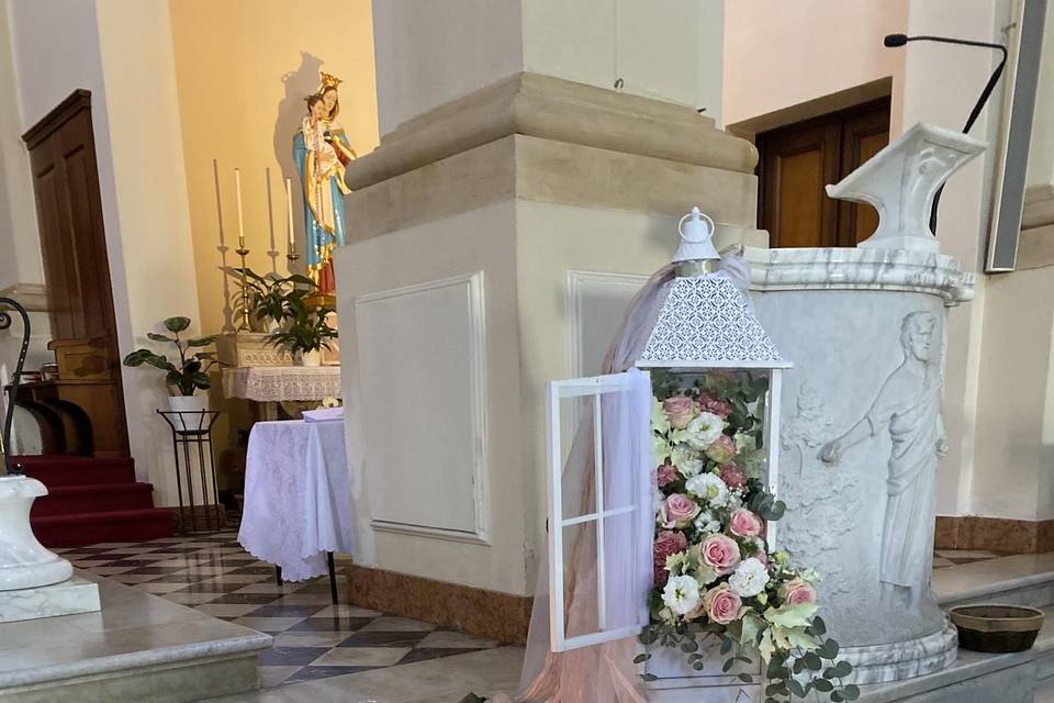 Allestimento chiesa