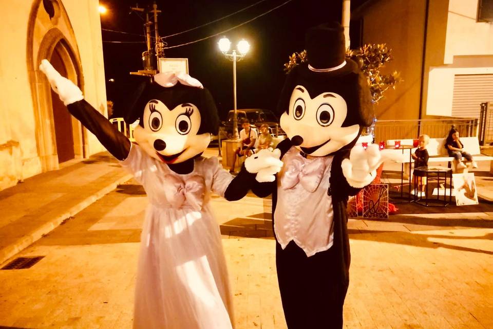 Animazione Minnie & Topolino