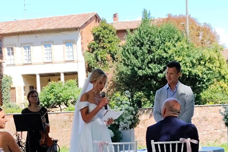 Momenti della cerimonia