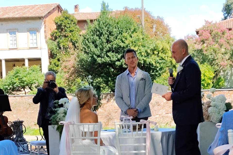 Momenti della cerimonia