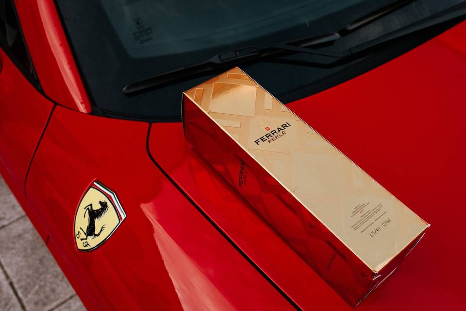 Dettagli ferrari turbo rossa