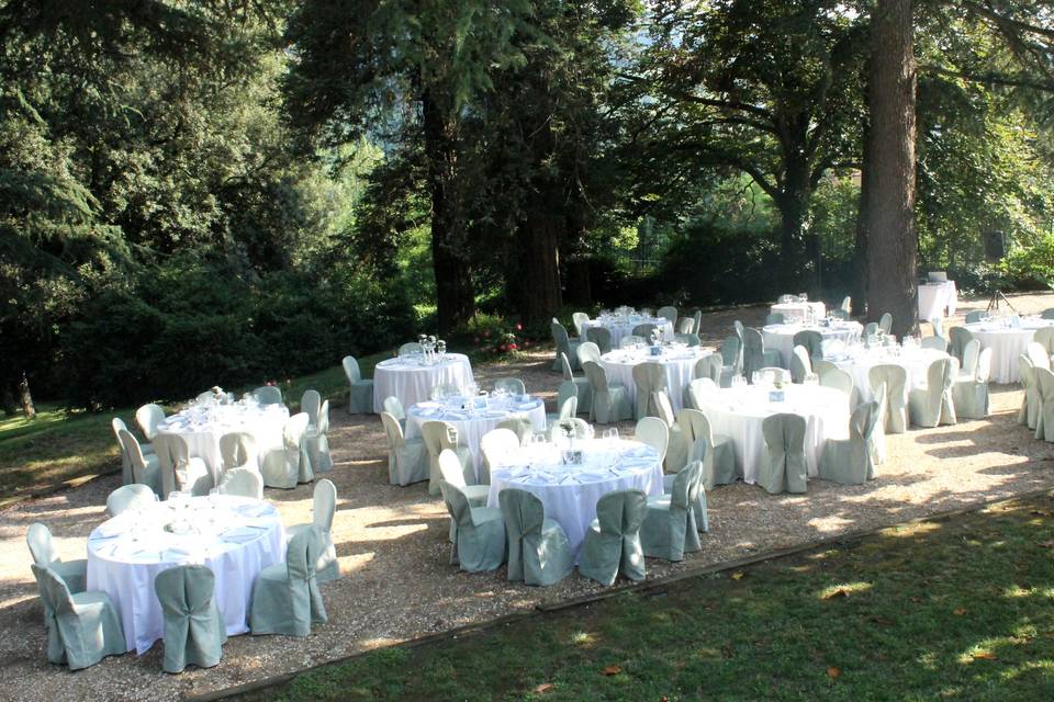 Cena nel parco