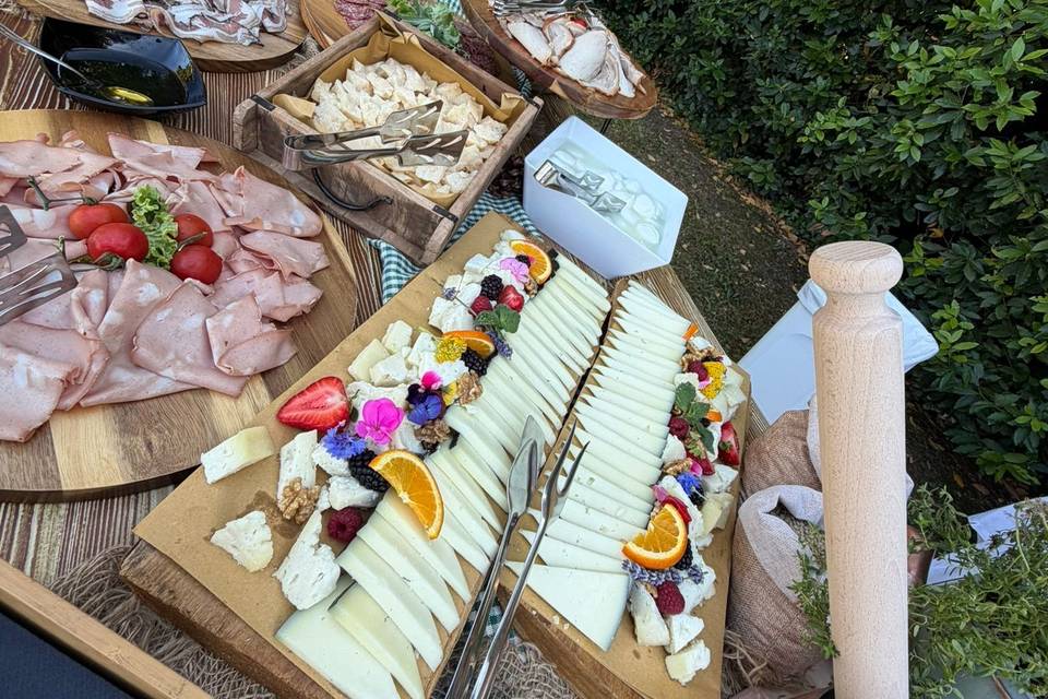 Aperitivo nel prato
