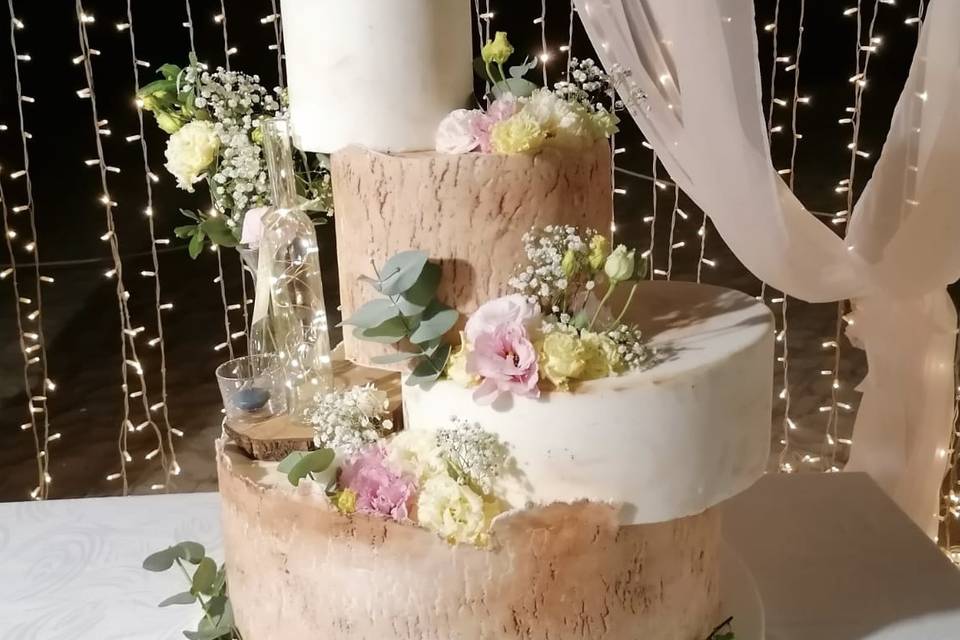 Wedding cake Effetto Tronco