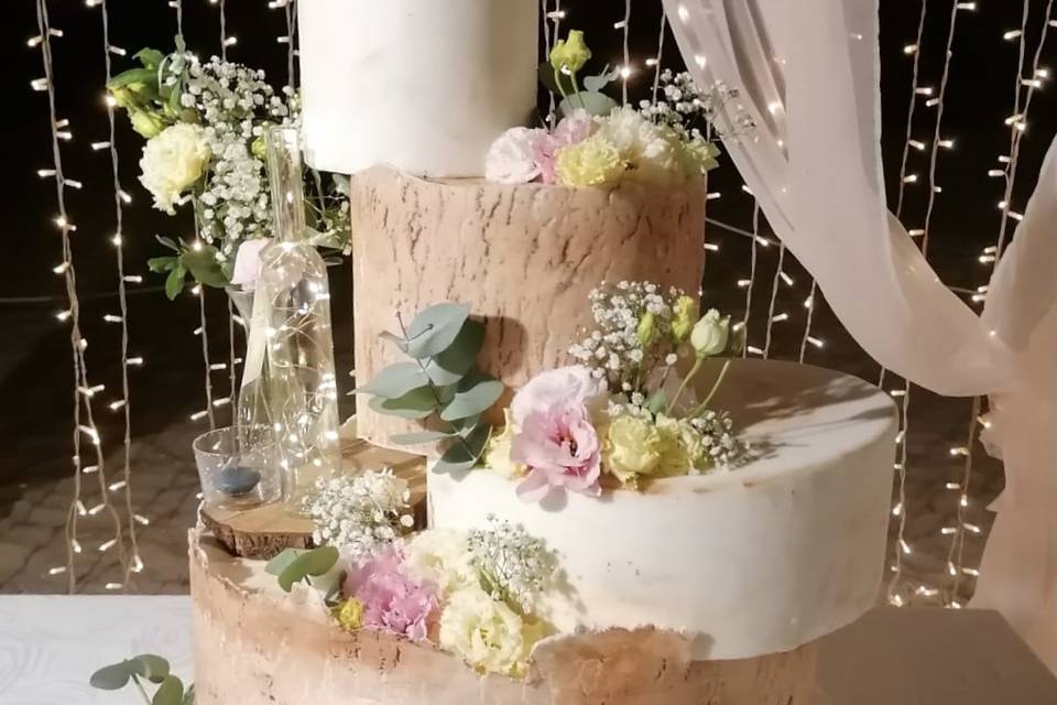 Wedding cake Effetto Tronco