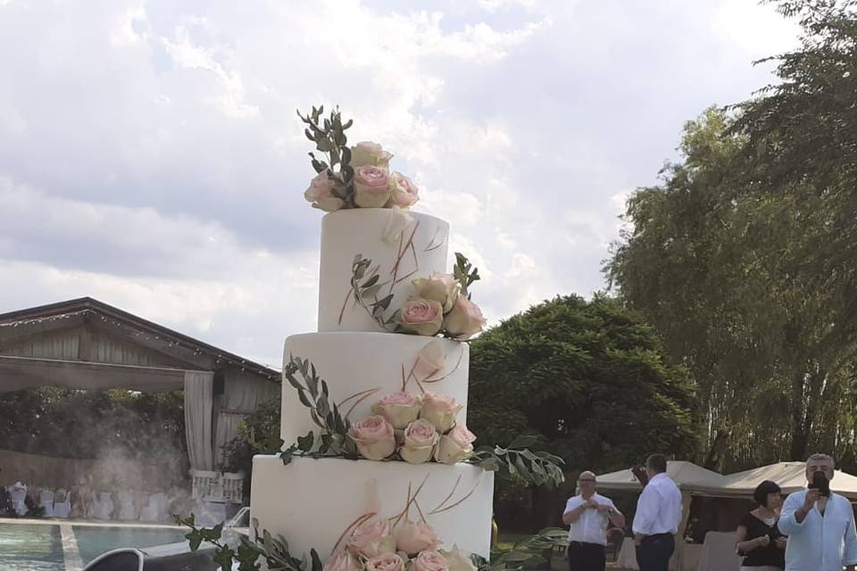 Wedding cake sidecar- torta a piani