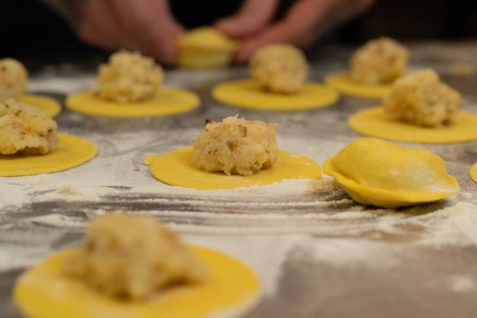 Tortelloni fatti dallo Chef