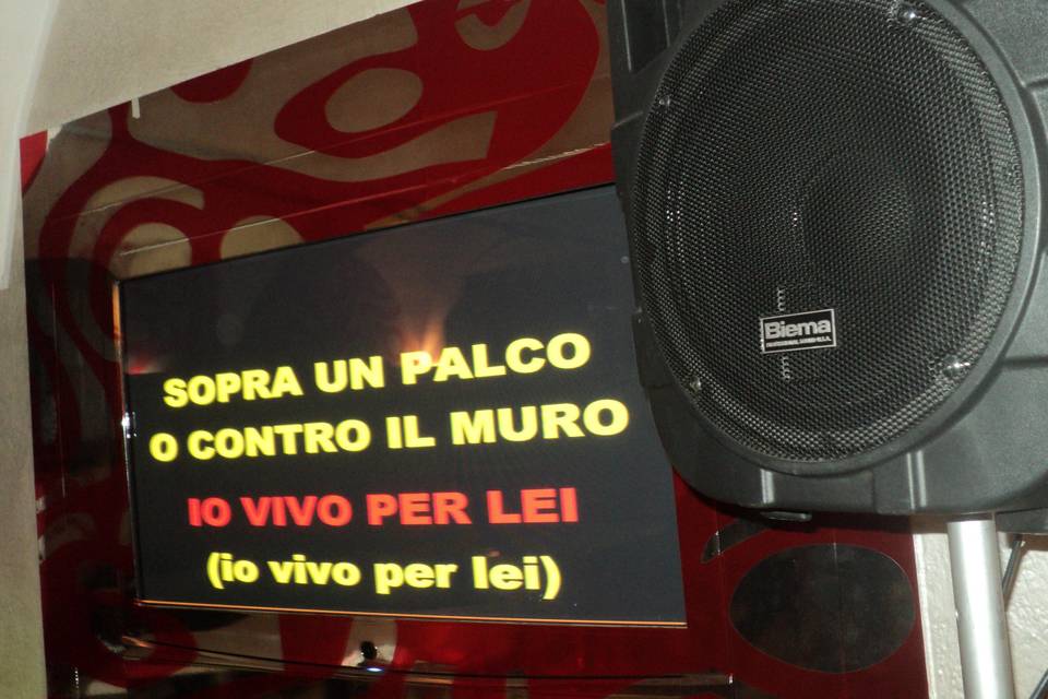 Servizio karaoke