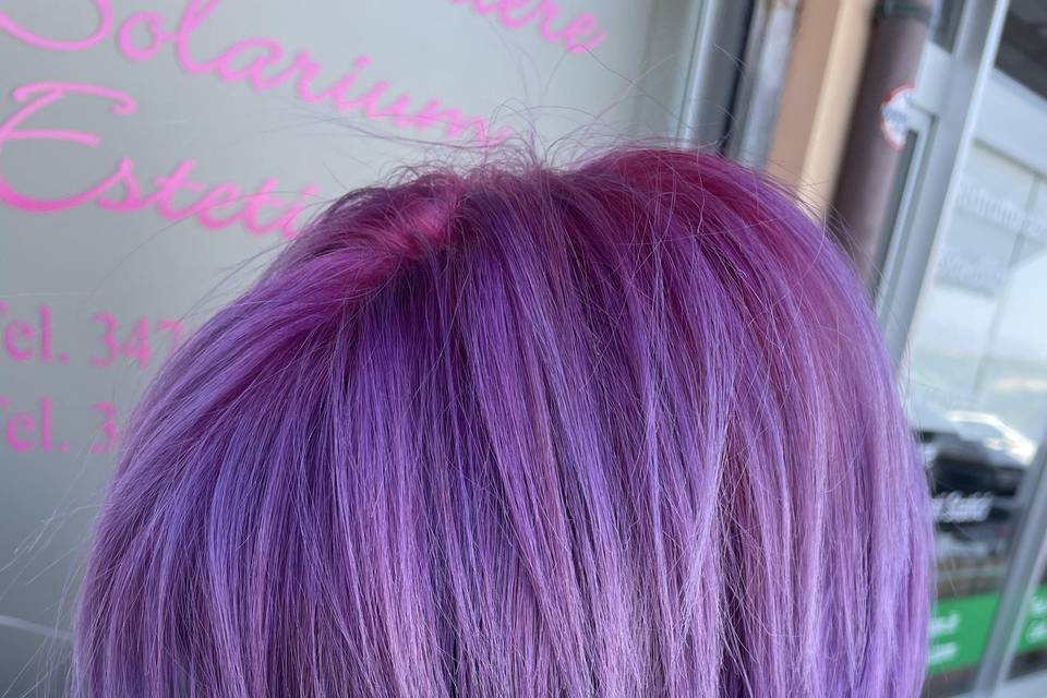 Purple hair