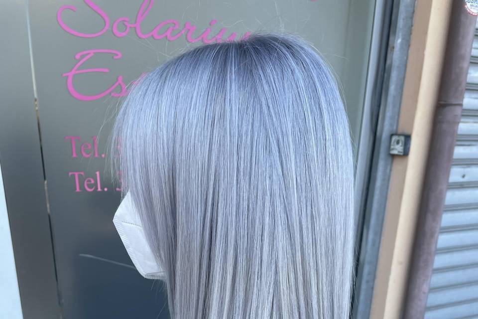 Grey hair