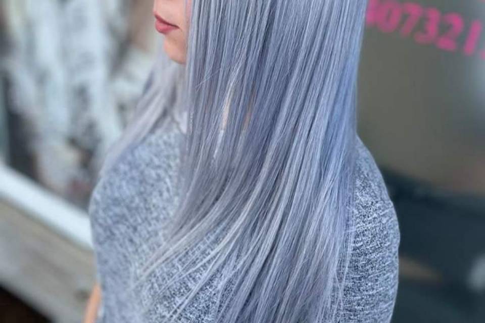 Grey hair