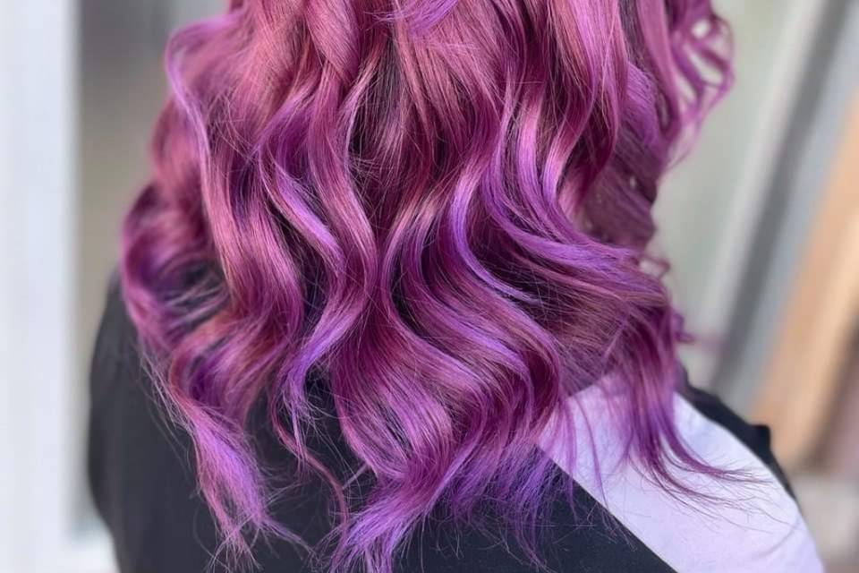 Purple hair