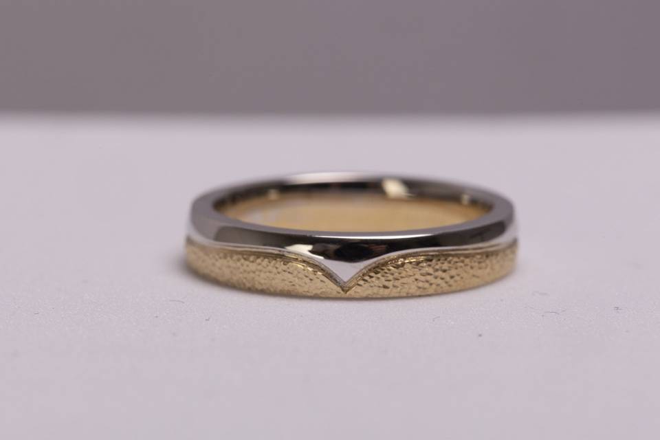 Bicolore micro martellato