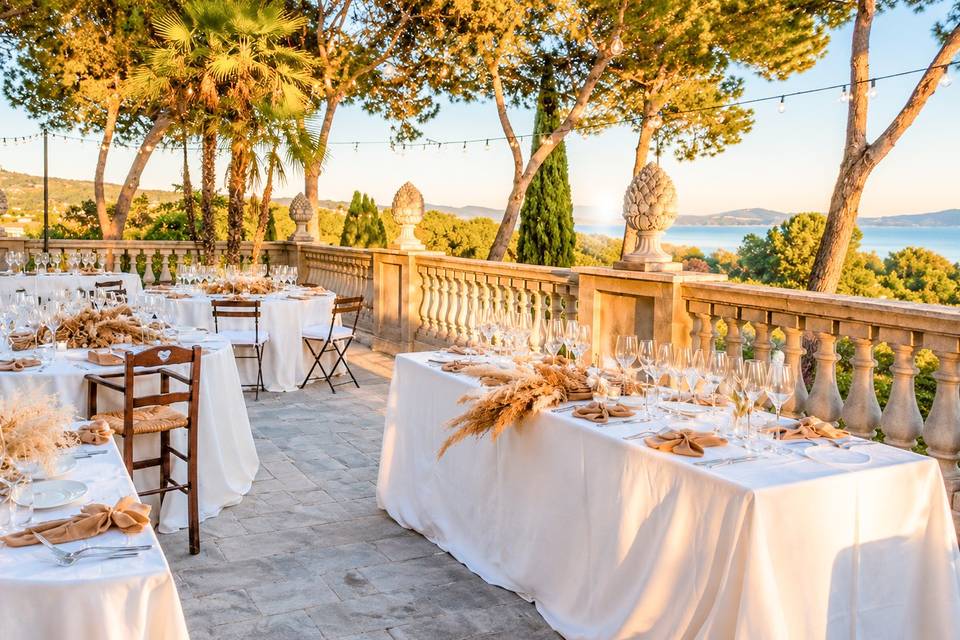 Cena in terrazza