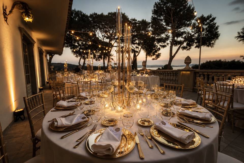 Cena in terrazza