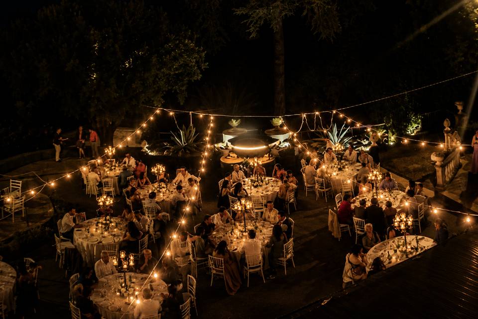 Cena in piazzetta