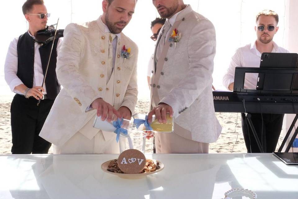 CERIMONIA IN SPIAGGIA