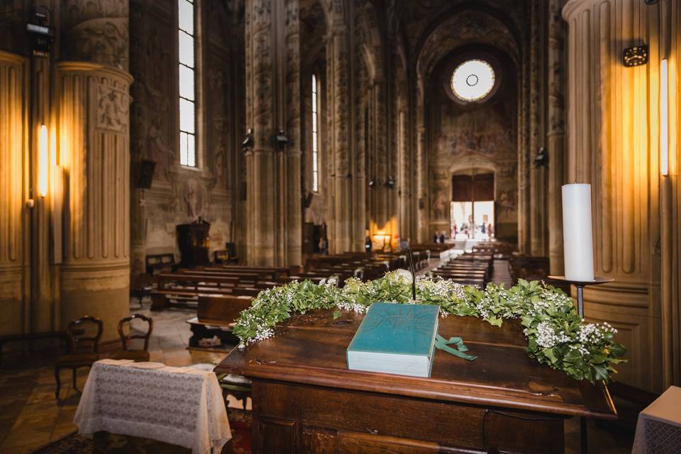 Allestimento cattedrale asti