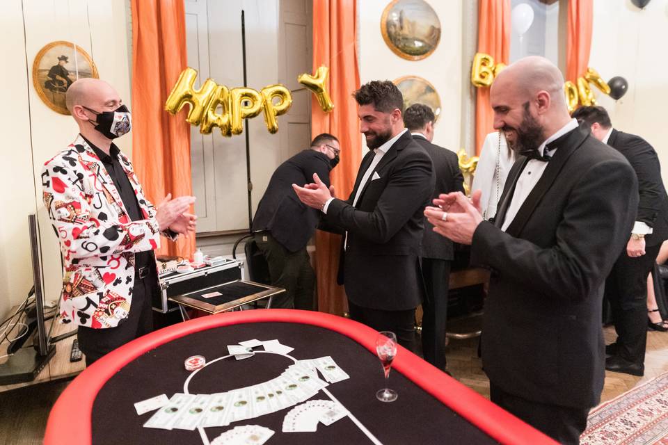 Magia e spettacoli tavoli