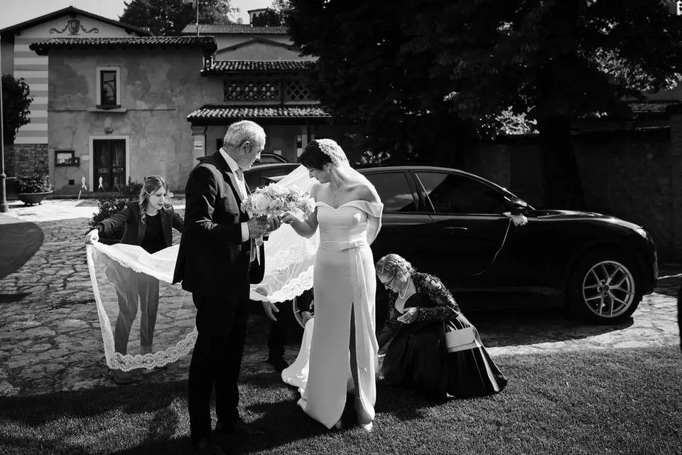 L'arrivo della sposa