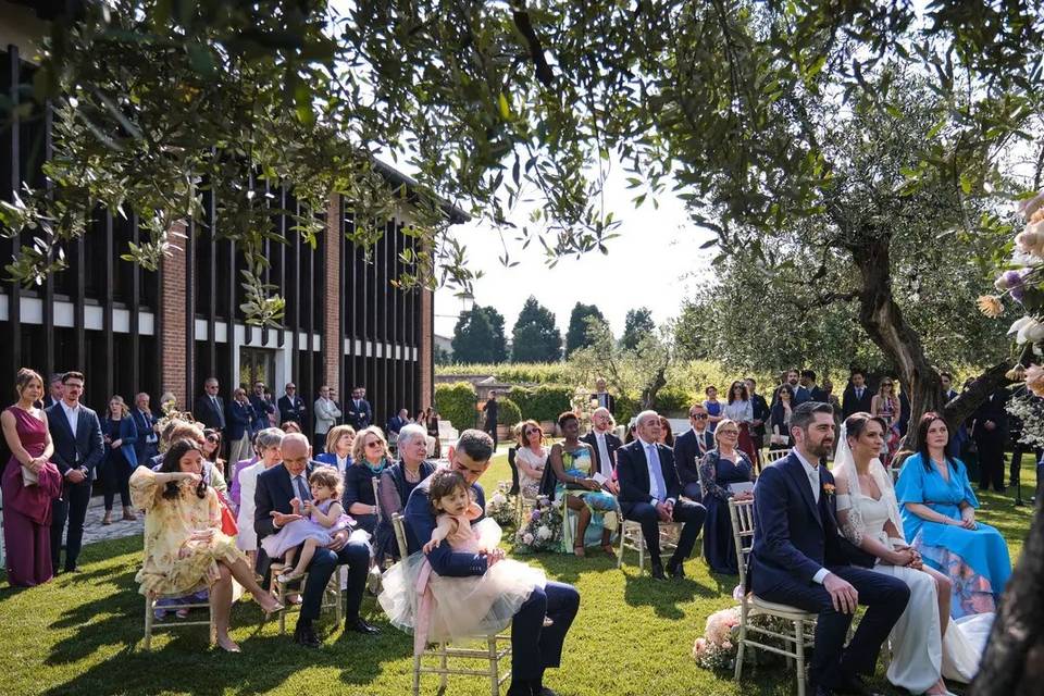 Cerimonia in giardino