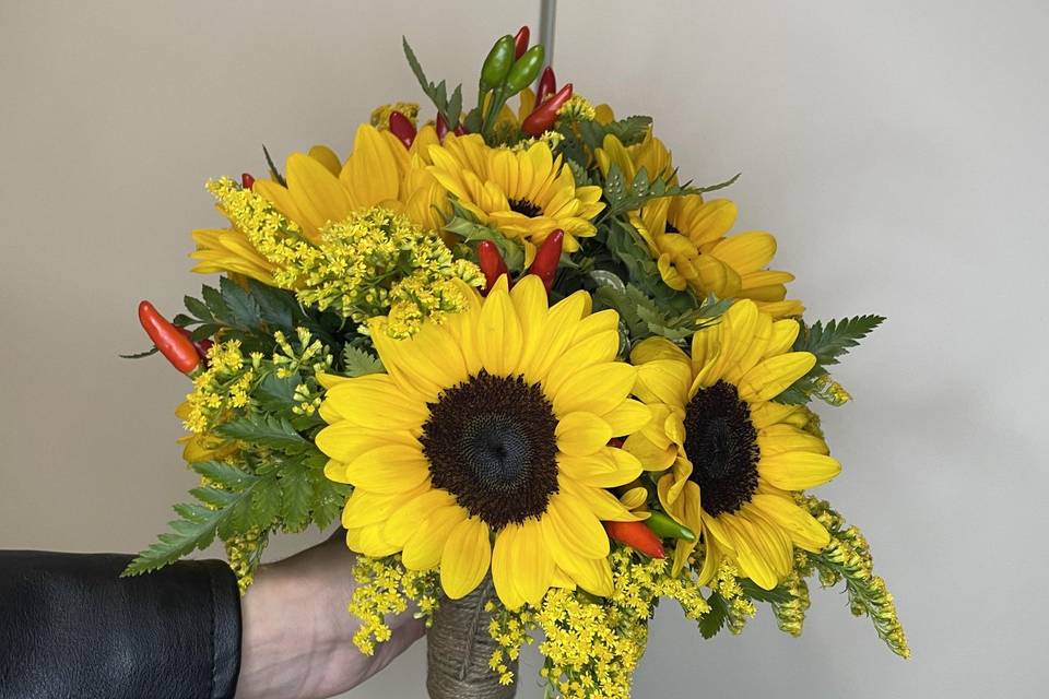 Bouquet girasoli