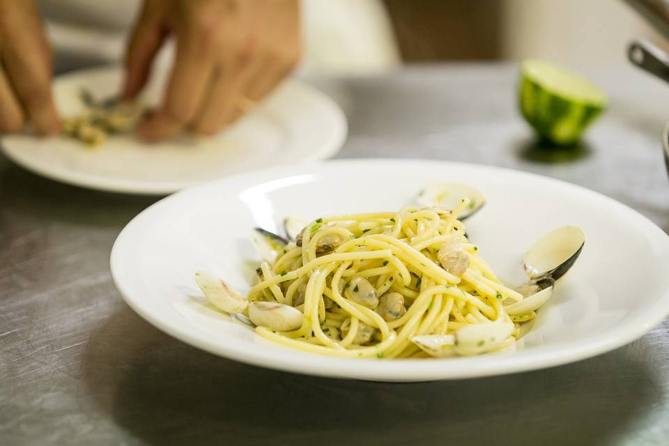 Spaghetti kamut alle vongole