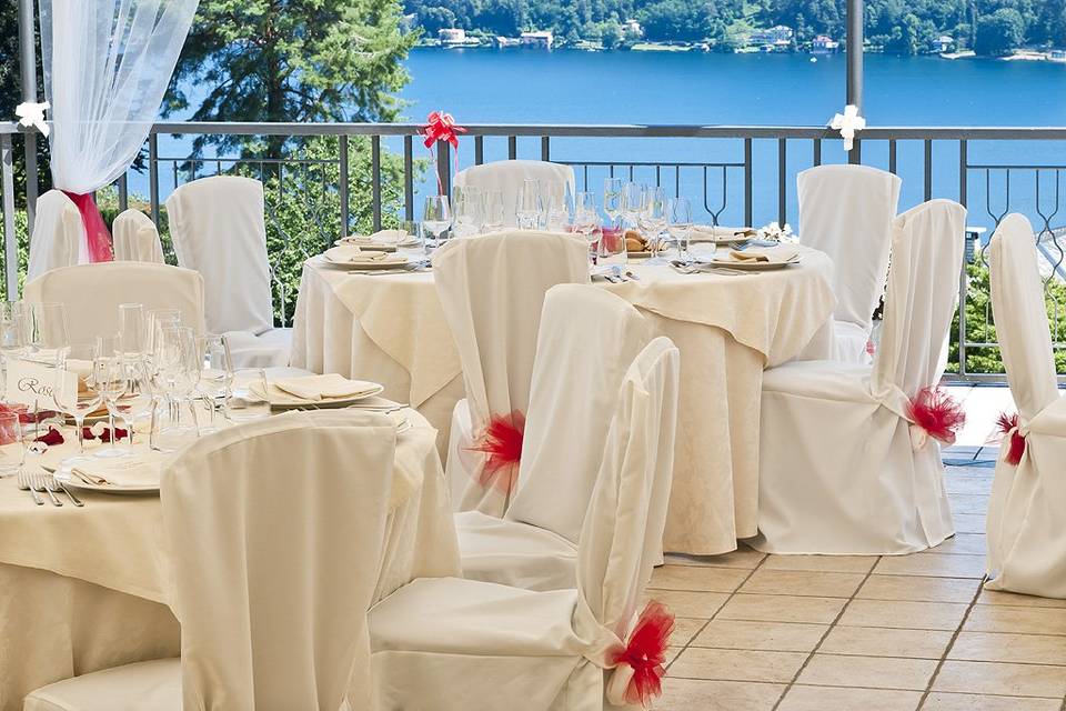 Matrimonio in terrazza