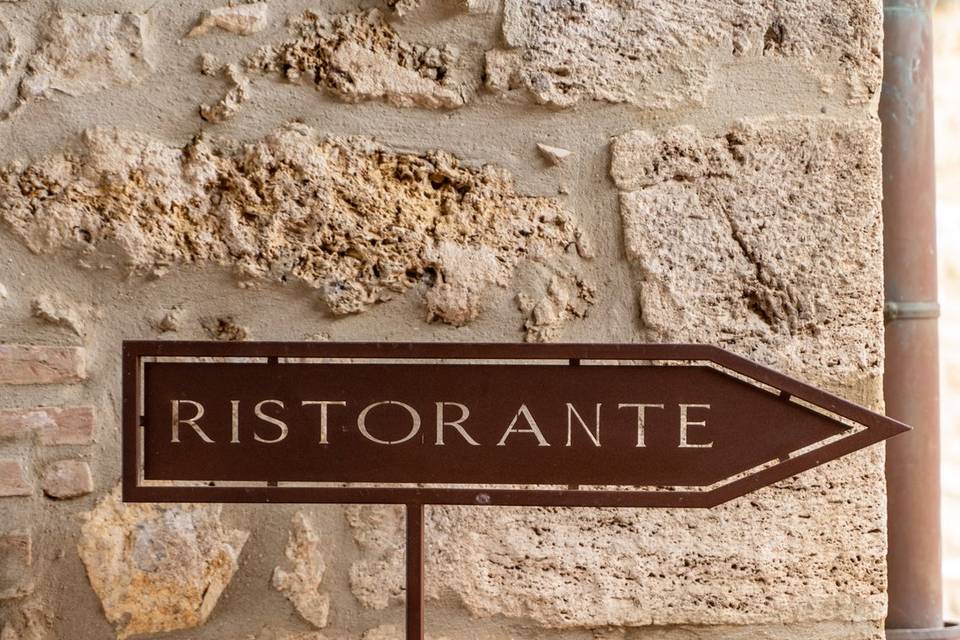 Segnaletica ristorante