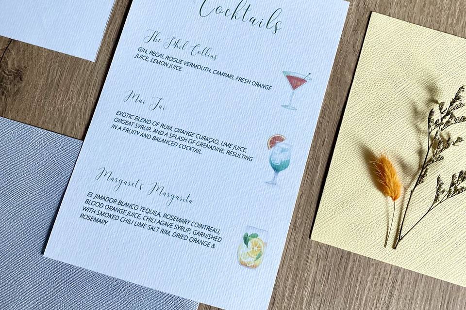 Lista cocktails