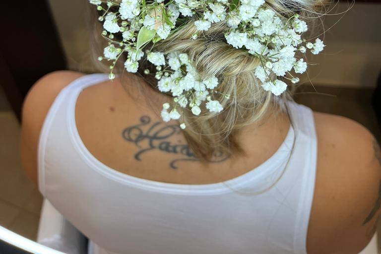 Sposa in preparazione